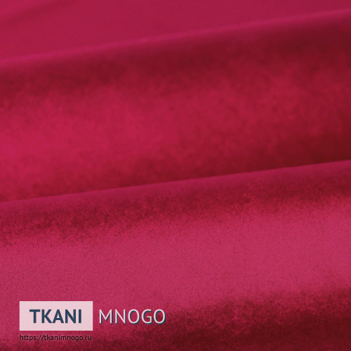Фото “ YD-13” (однотонный красный) - фактуры бархата