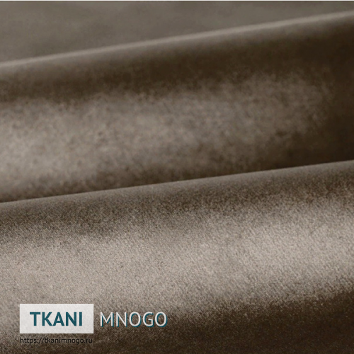 Фото “ YD-04” (однотонный коричневый) - фактуры бархата