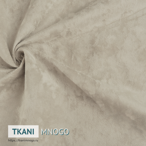 Фото внешнего вида велюра “004” (однотонный бежевый)