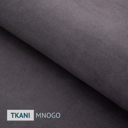 Фото обивки велюра “85” (однотонный серый)