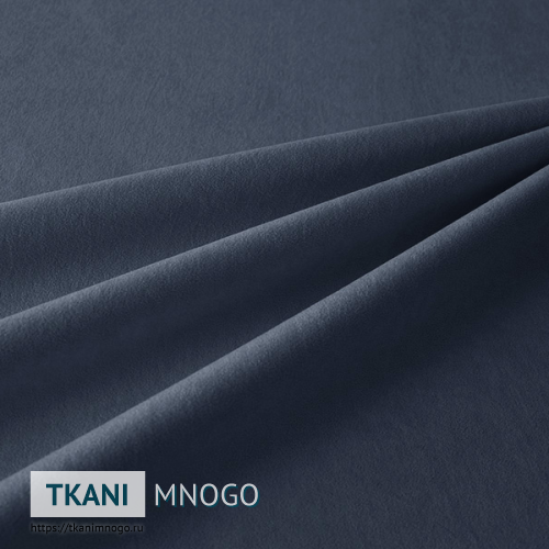 Фото ткани велюра “Lion 338” (однотонный серый)