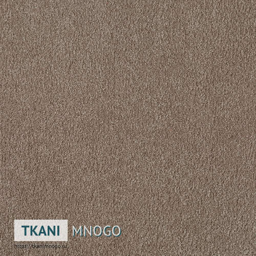 Фото материала велюра “8” (однотонный коричневый)