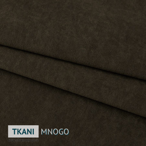 Фото внешнего вида велюра “Viva-6” (однотонный коричневый)